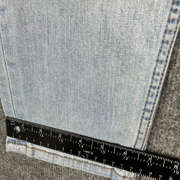 Levi's 513 Jeans Mens 30x32 Light Wash Slim Straight Fit Stretch Denim Pants - Picture 7 of 12